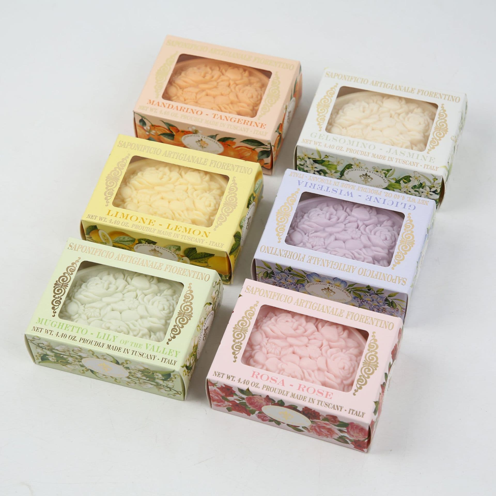Funino Fragrance Cleansing Soap Chinese Valentine's Day Gift Bath Soap Italian Imported Rose Pure Color Soap