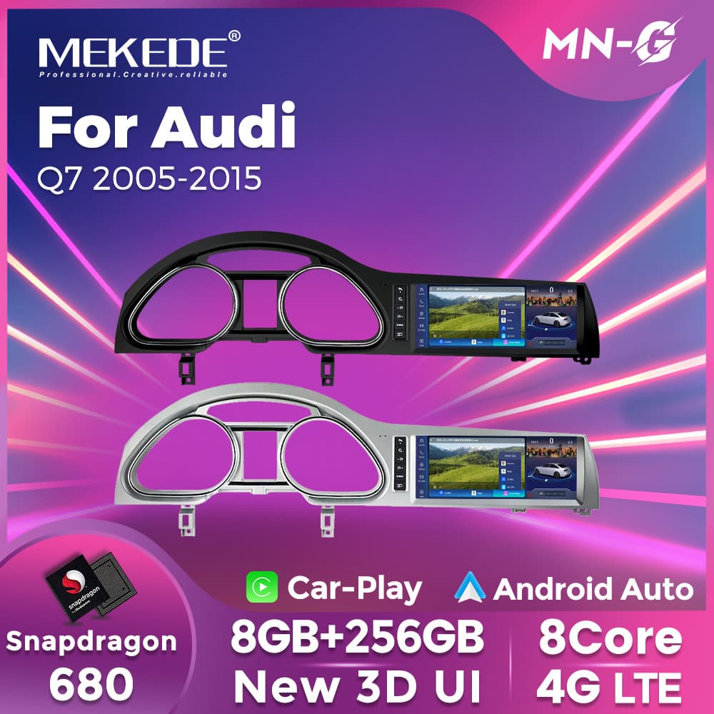 Suitable for Audi Q7 2010-2015 Audi Q7 Modified Qualcomm Snapdragon Large-Screen Android Navigation System