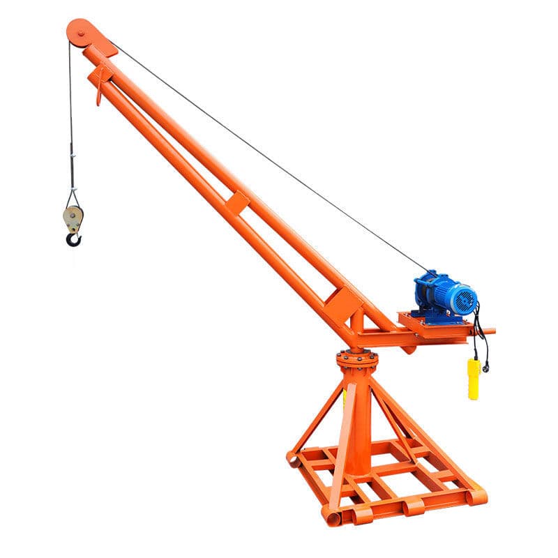 Small crane hoist, household 220V outdoor hoist, construction electric hoist, grain hoist, lifting platform