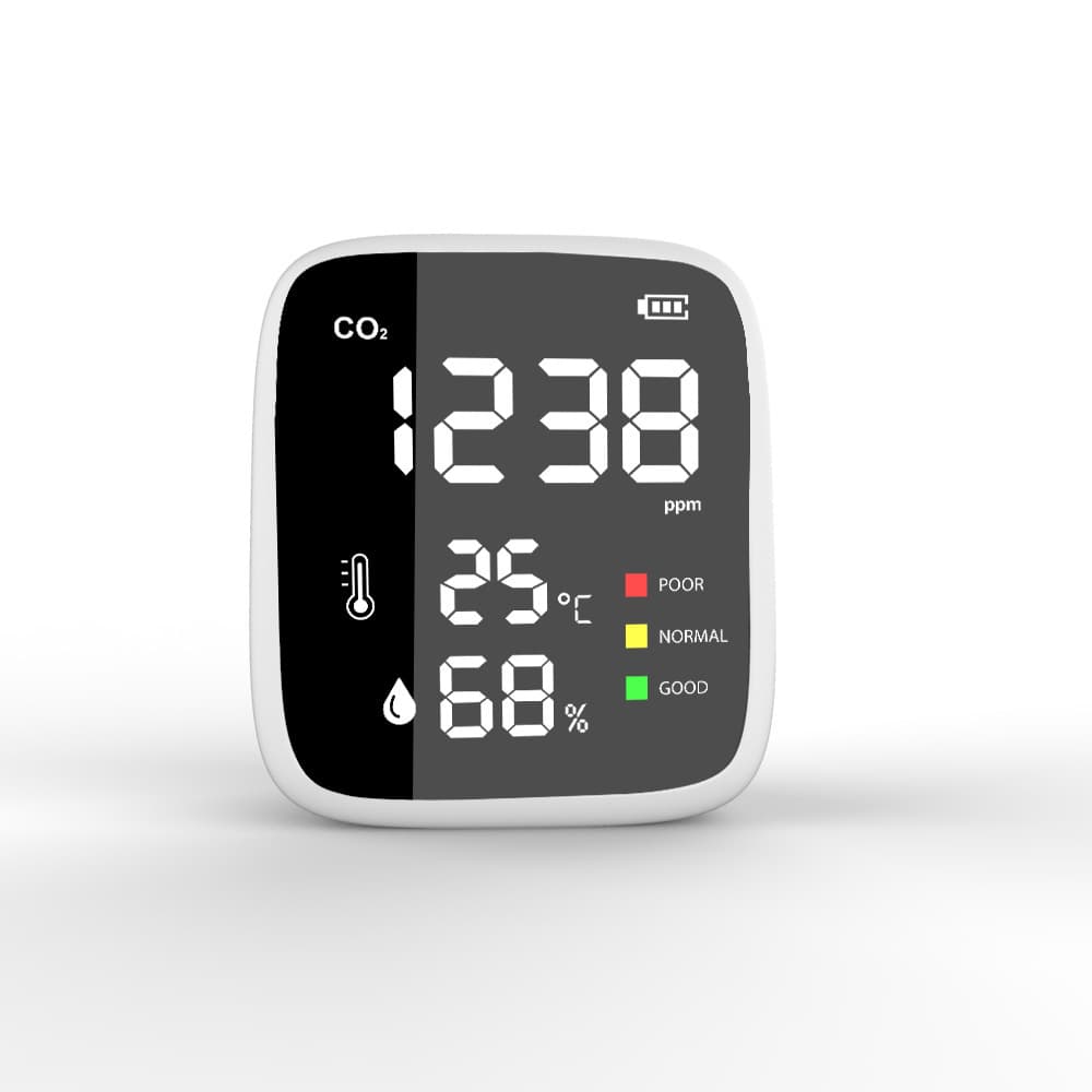 Home CO2 Detector, Air Quality Gas Analyzer, Indoor Fresh Air Tester