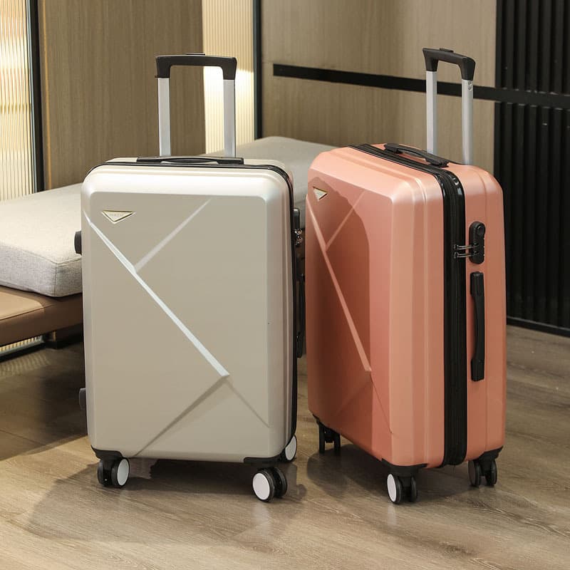 New Men's Suitcase, Small 20-Inch Carry-On Travel Luggage for Students, 24-Inch Password Lock Suitcase, Women's Leather Case
