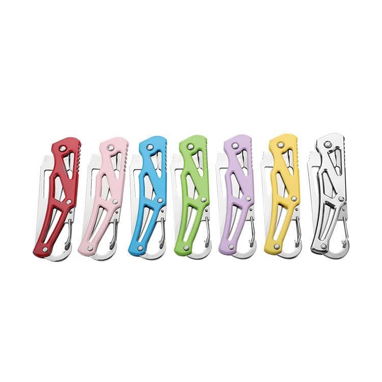 Wholesale Outdoor Folding Knife, Small Black Knife for Camping, Stainless Steel Outdoor Fruit Knife, Boxiao K Knife