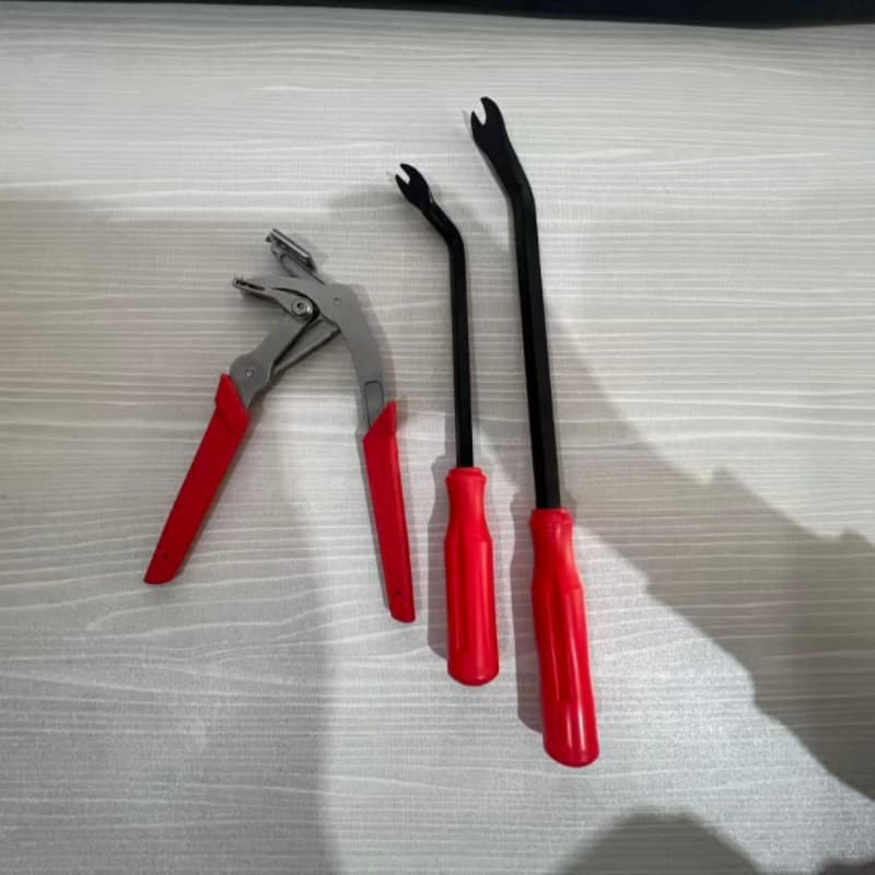 3-Piece Car Clip Removal Tool Set, Multifunctional Patented Clip Removal Tool, Screwdriver, Pry Bar, Cross-Border Hot-Selling Item