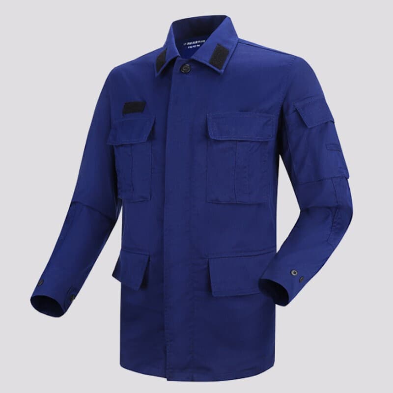 Factory wholesale training uniforms, summer and winter styles, flame blue training uniform sets, dark blue training uniform sets.