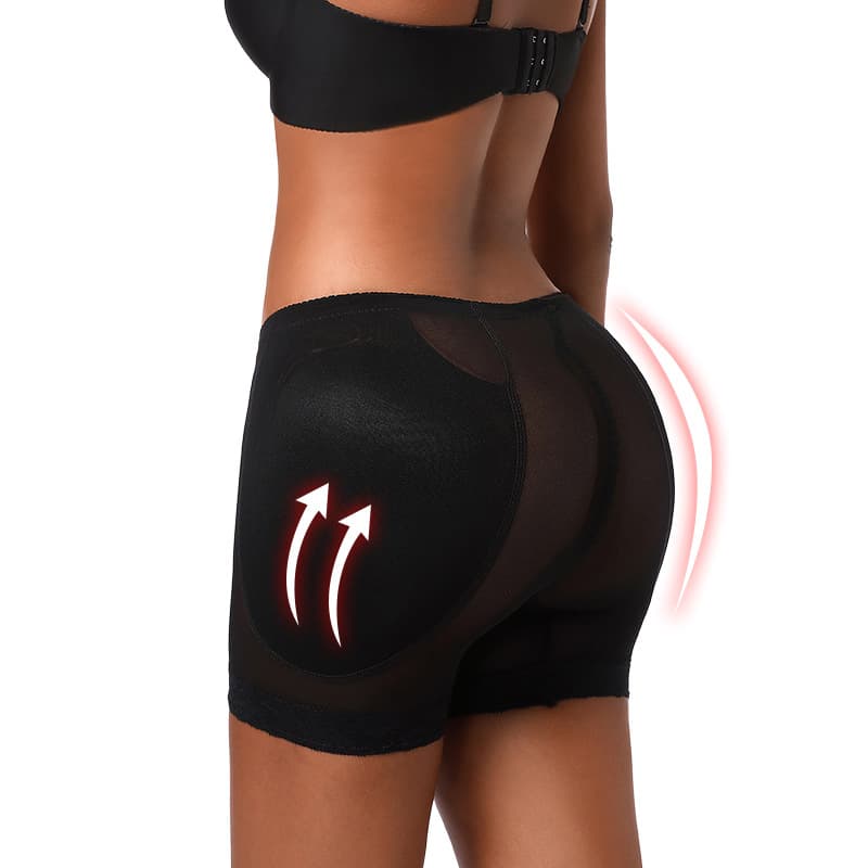 Women Shaping Butt-Lifting Pants Strong Slimming Fake Butt Lifting Underwear Hip and Thigh Enhancer Thin Mesh Wholesale