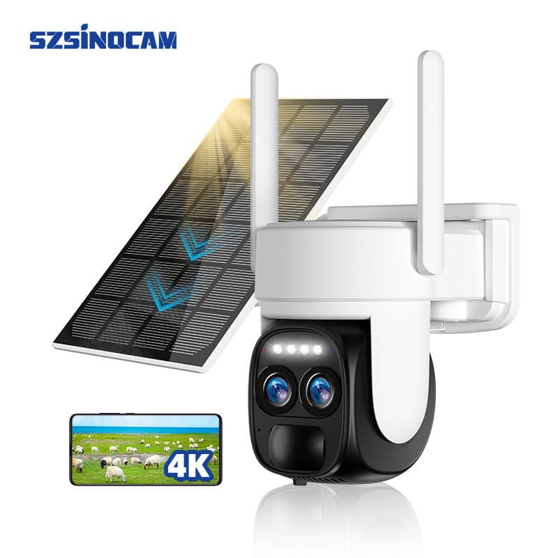 Wireless Network Home Surveillance Camera Smart HD Phone Remote WiFi Solar Low Power Consumption Camera