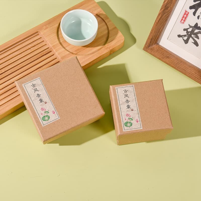 Dragon Boat Festival Sachet Gift Box Packaging Bag High-End Vintage Kraft Paper Gift Box Wholesale Label Wholesale Available