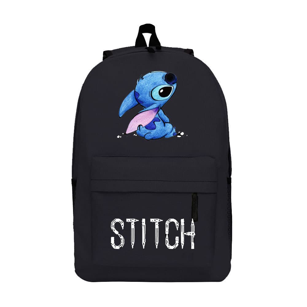 Large Capacity Cartoon Printed Canvas School Bags For Teens Double Shoulder Backpacks Zipper Breathable Comfortable
