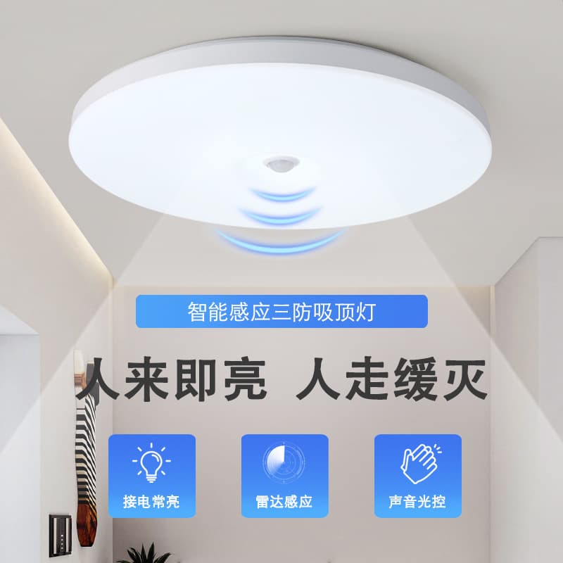 Ultra-Thin Round Waterproof LED Ceiling Light for Bathroom, Kitchen, Balcony, Bedroom, Corridor - Triple Protection