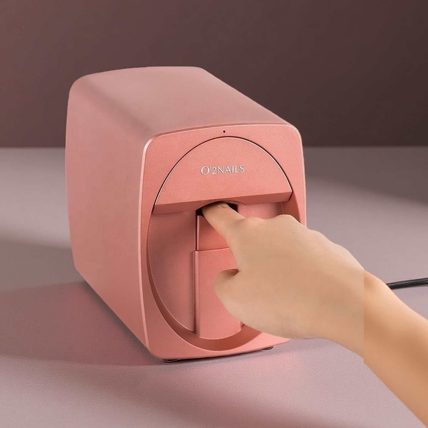Automatic Smart Nail Art Printer 3D Nail Printer Print Images Auto Color Nail Tips Nail Spray Printing Machine