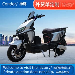 Foreign Trade Export Electric Motorcycle Adult Commuter Electric Scooter Electric Motorcycle for Overseas Commuting Cross-border