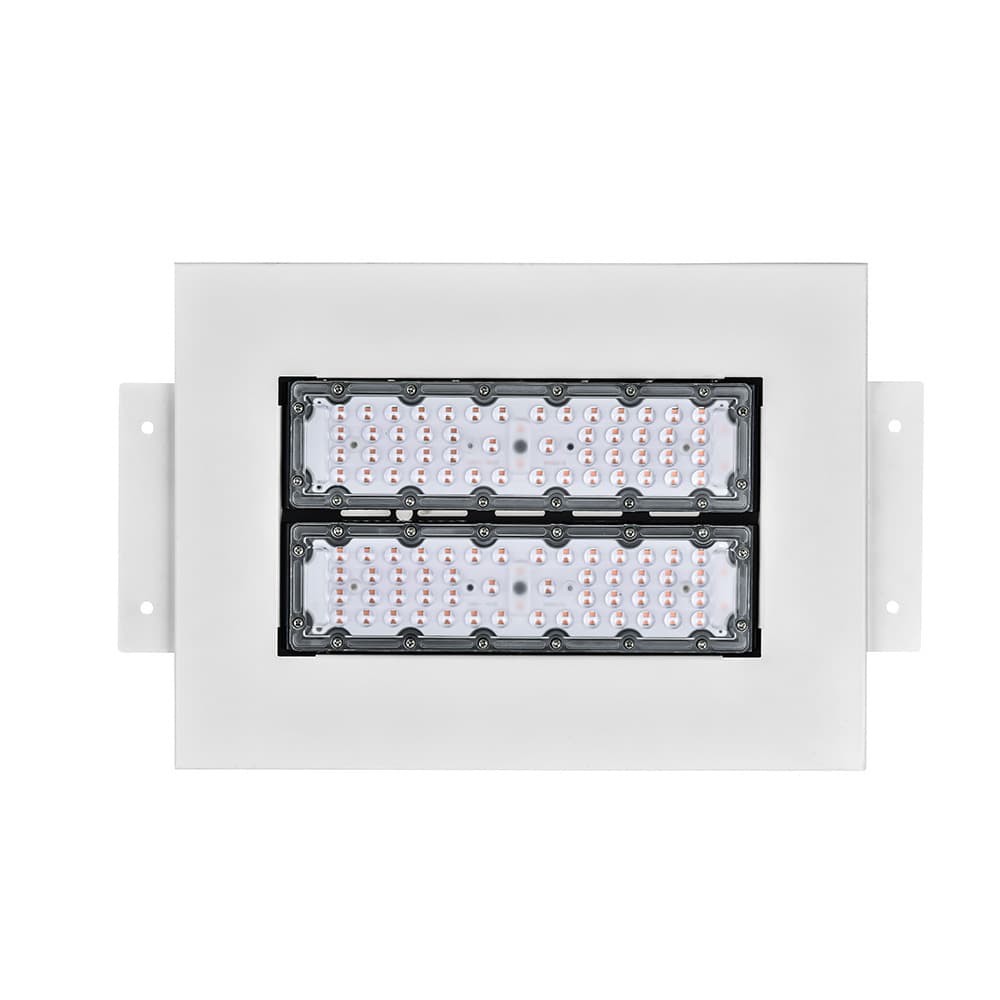 European/American high-power 60W LED gas station light, ceiling-mounted dimmable/bright LED module, 90W-120W