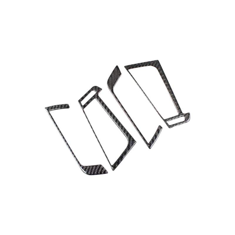 Suitable for BMW x5x6 real carbon fiber interior modification F15 F16 left and right air outlet decorative frames set