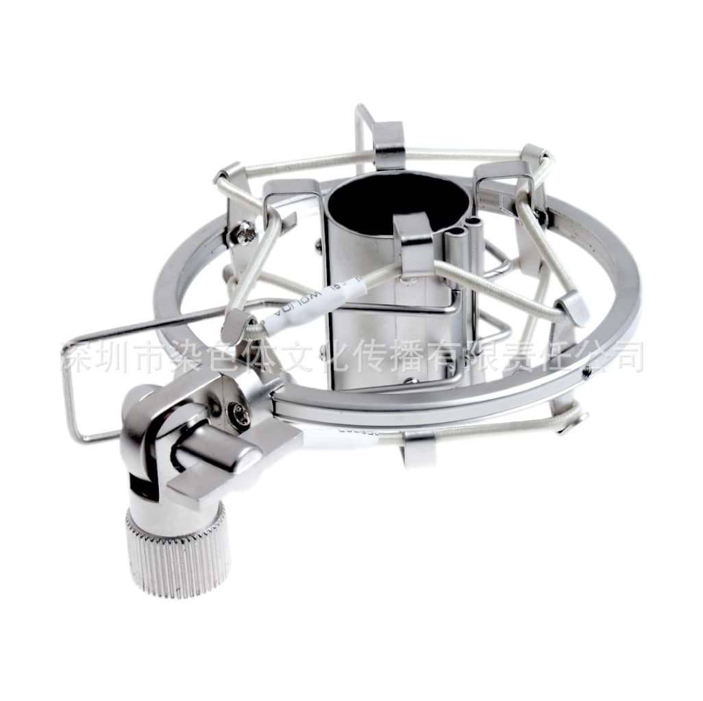 Metal Shock Mount 22-24mm Microphone Stand Shock Absorbing Bracket for Condenser Microphone