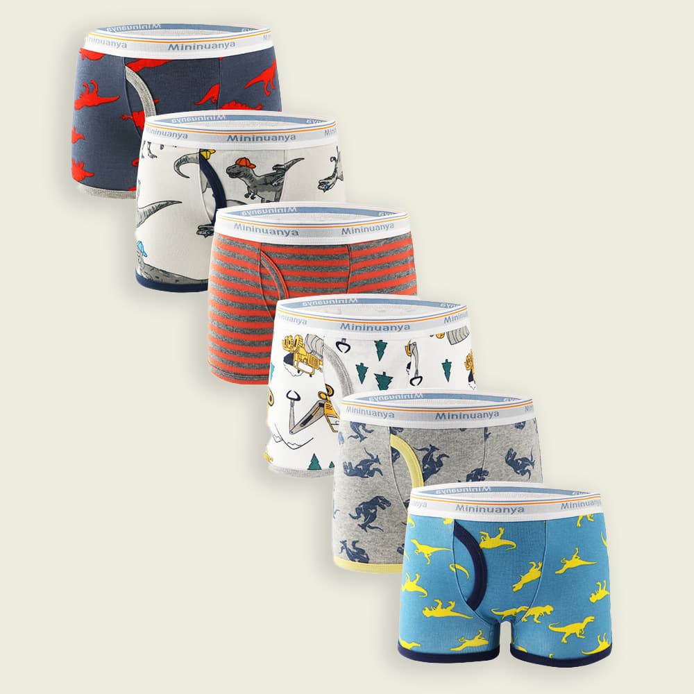 European and American Boys' Briefs, Children's Flat Angle Ribbed Underwear, Toddler and Youth Four-Corner Shorts, Cartoon Baby, Factory Wholesale