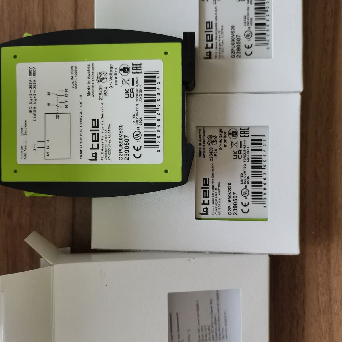 Austrian TELE Timing Relay, Module, and other products TELE135400 K3ZA20 3MIN 24-2
