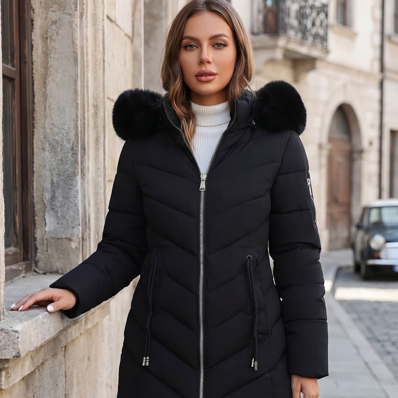 2026 New Loose Fashion Trendy Plus Size Thick Cotton Coat Women's Jacket