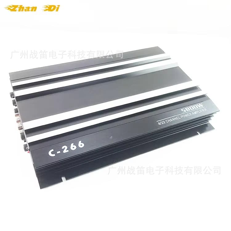 Car Audio High Power 4-Channel Amplifier 5800W for Audio Modification