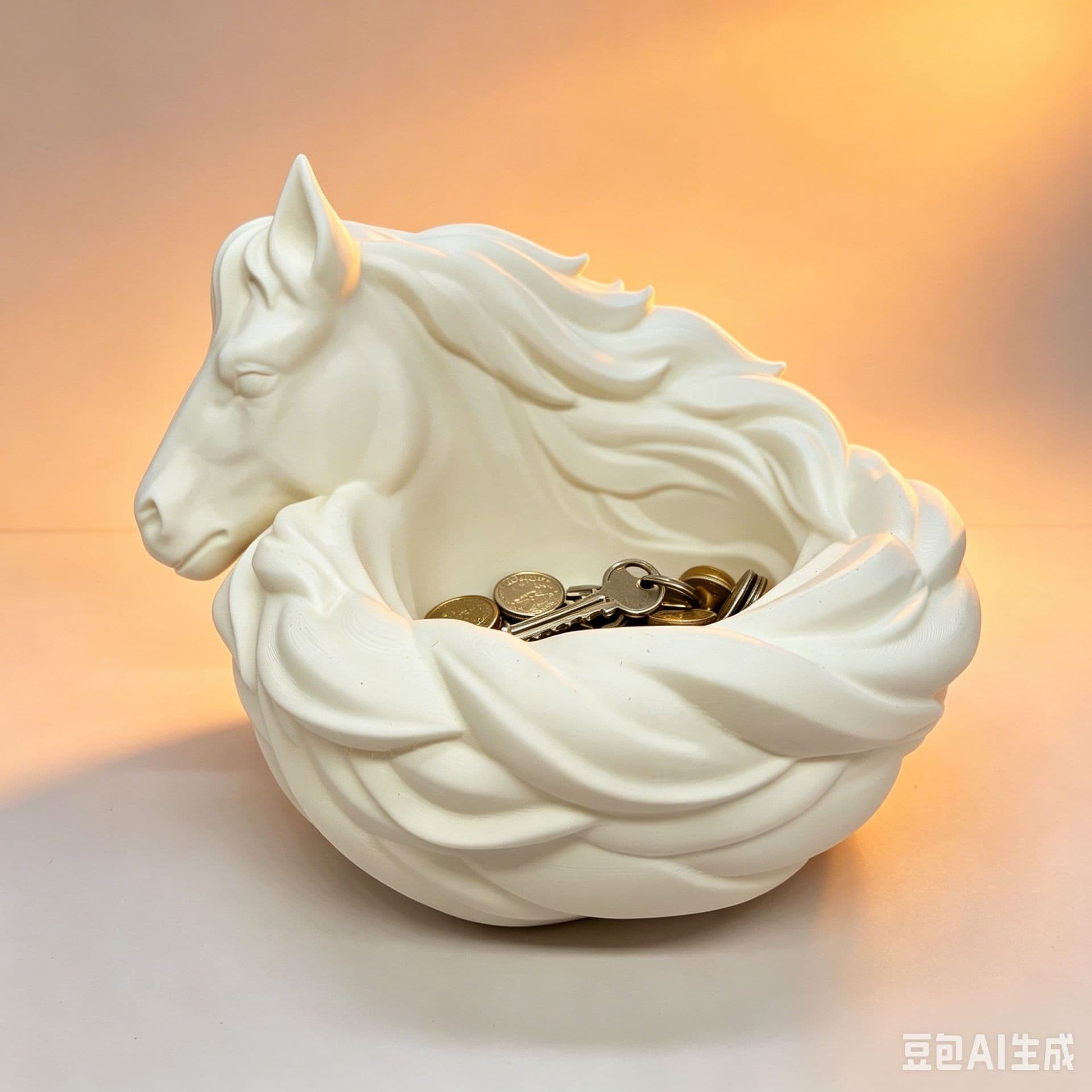 Horse Catchall Bowl for Keys - Best-Selling Horse-Shaped Key and Jewelry Storage Tray