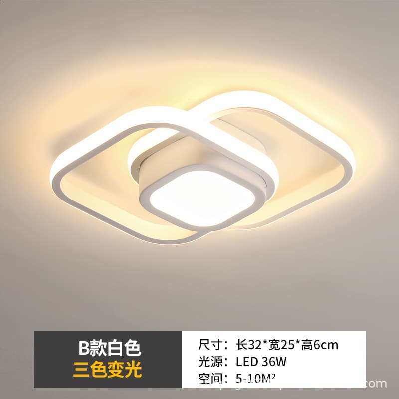 Cross-border E-commerce Aisle Light Modern Minimalist Corridor Light Creative Porch Light LED Ceiling Light Hallway Light Cloakroom