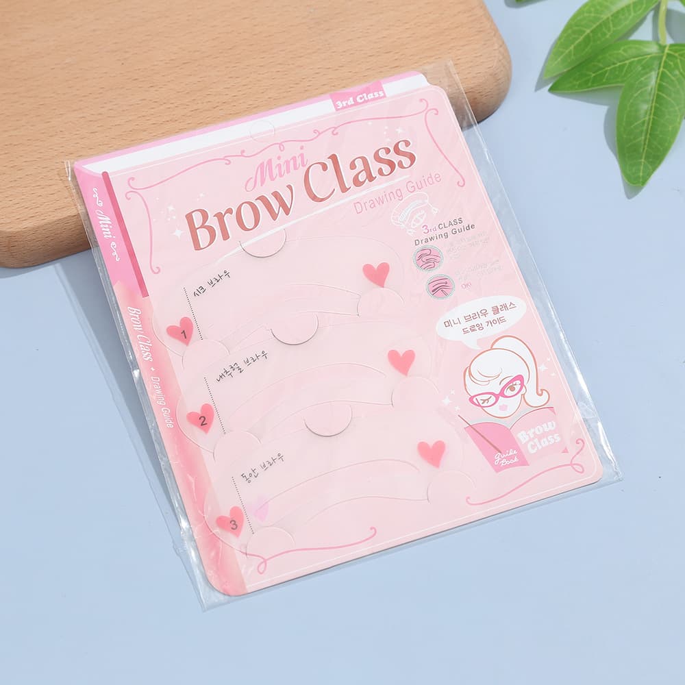 Cross-border Hot-selling Symmetrical Soft Eyebrow Stencil, Multiple Brow Shapes for Beginner Makeup Tools