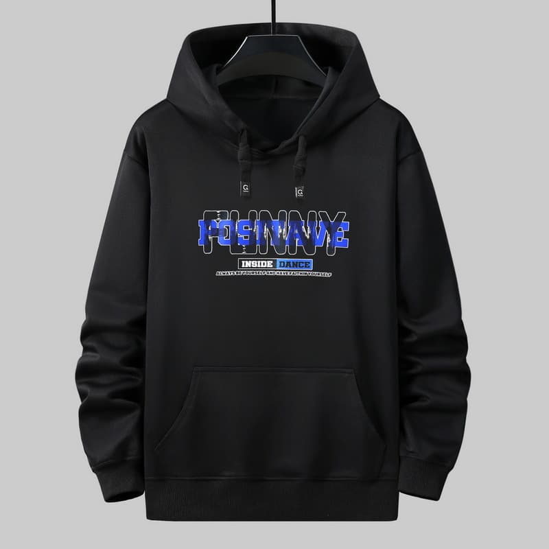 2025 New Spring and Autumn Casual Hoodie for Men, Plus Size, Trendy Brand, Loose Fit, Extra Large Size, Fat Guy Style