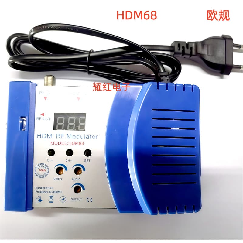 HDMI Interface Home Use HD Modulator HDMI/AV to RF HDMI RF Modulator HDM68