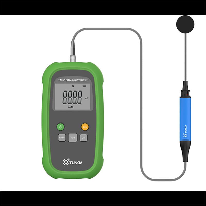 AC Gauss Meter TM5100A - Grade 1 Handheld AC Tesla Meter, Magnetometer, TUNKIA, Changsha Tianheng