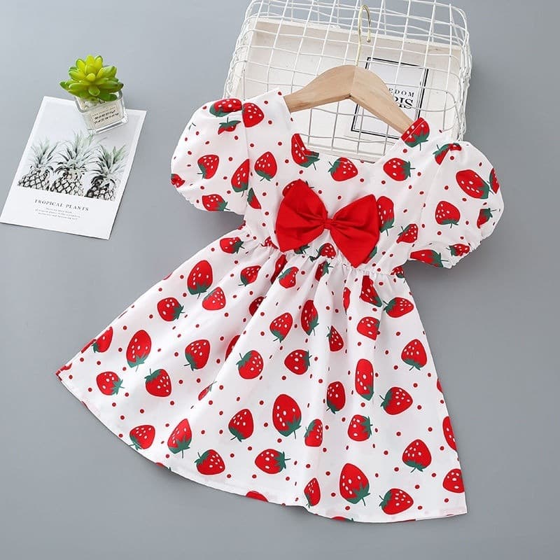 Baby Girl Summer Dress New Princess Dress Fashionable Infant Toddler Summer