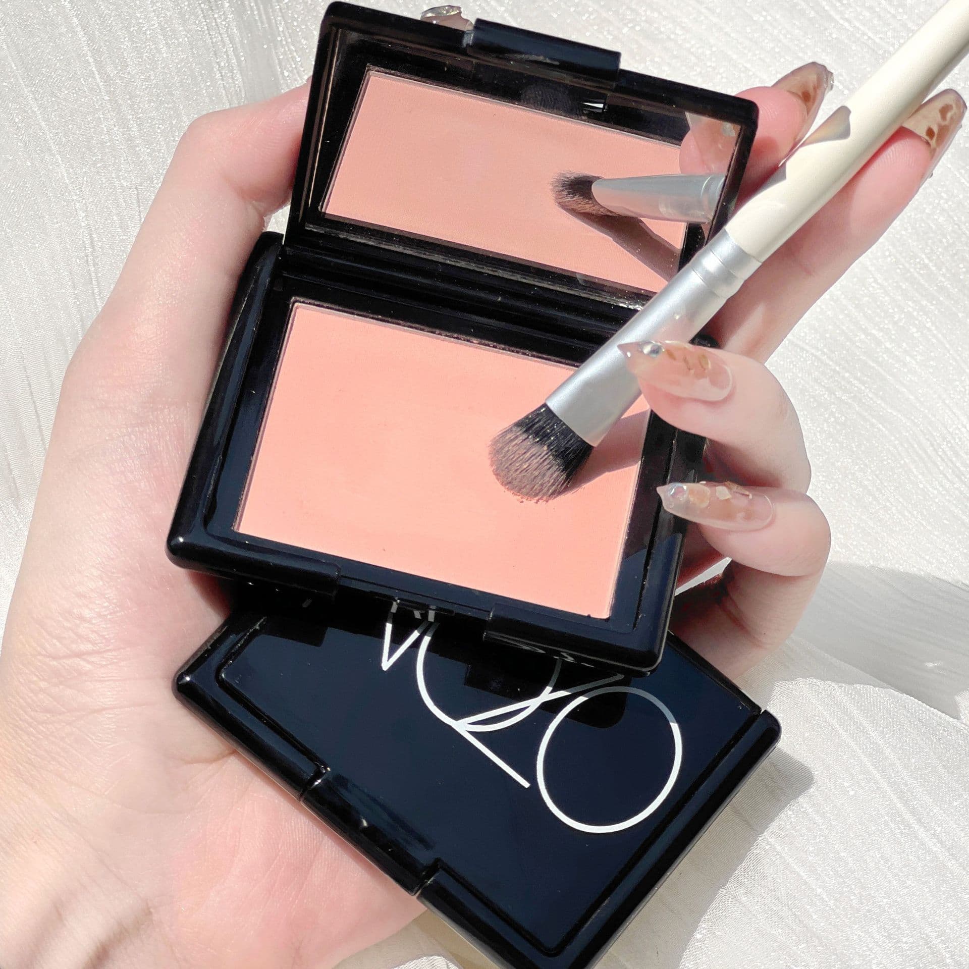 NOZO Blush Palette High Gloss Repair Matte Natural Waterproof Sweatproof Non-fading Concealer Nude Makeup Single Color Blush Wholesale