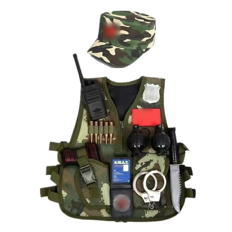 Level 3 Armor Children's Tactical Vest Chicken Eating Vest Special Forces Bulletproof Vest Level 6 Combat Military Clothing