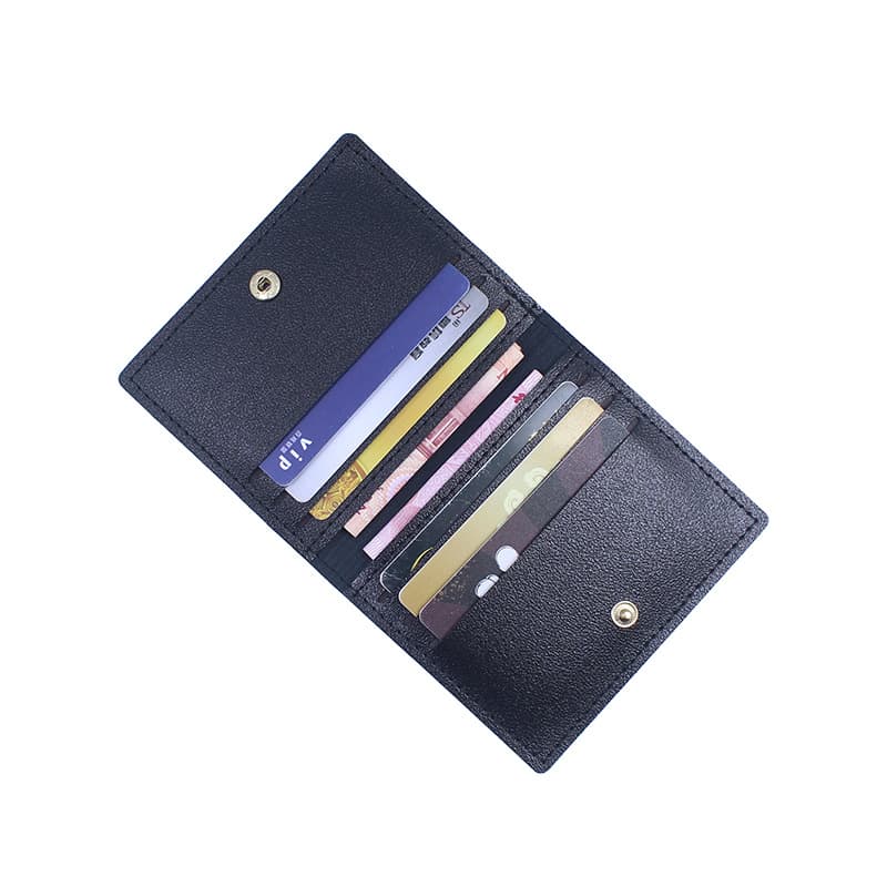 New women's card holder, ultra-thin and compact bank ID card holder, driver's license small wallet, simple and thin men's card holder