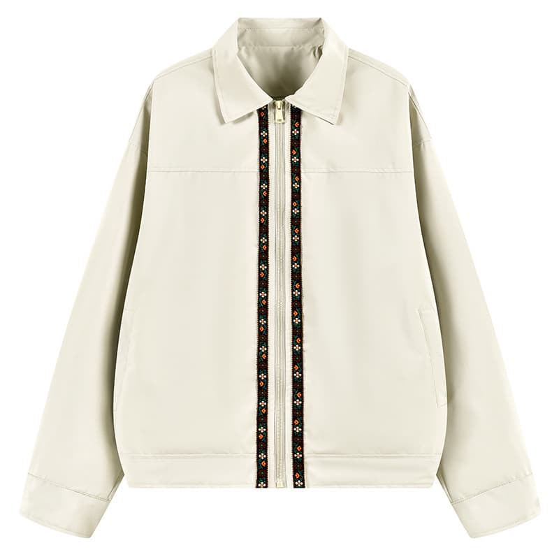 Cardigan Jacket Men's Casual Versatile Loose Lapel Fashion Sports Versatile Small Fragrant Style Loose Lapel Jacket