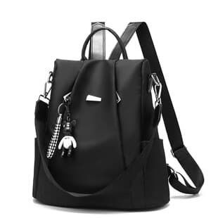 Women's Classic Oxford Cloth Water-Resistant Backpack for Travel, Leisure, and Anti-Theft Use