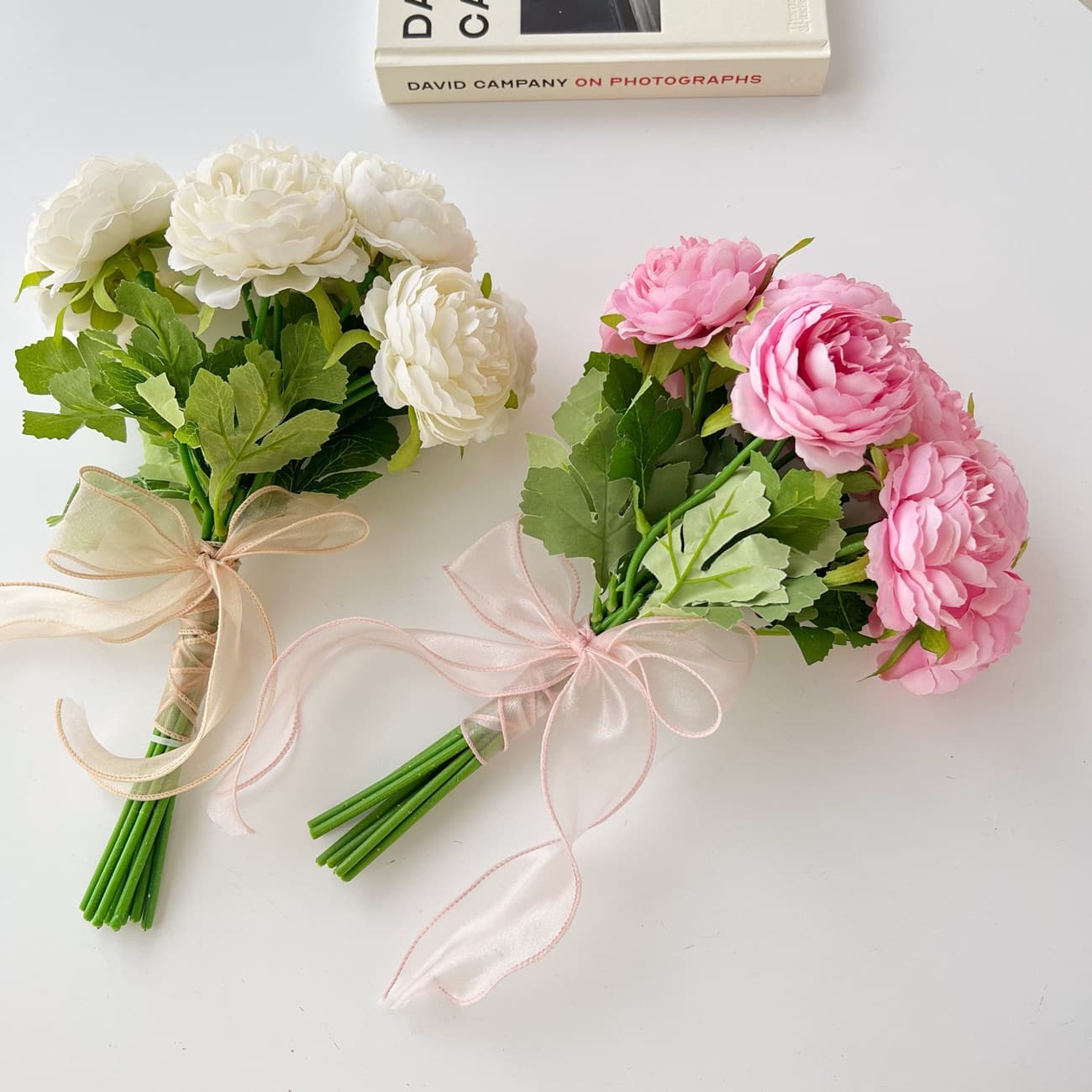 Certificate Holding Bouquet Wedding Flowers Artificial Simulation Flower Decoration Photography Prop High-End Realistic Look