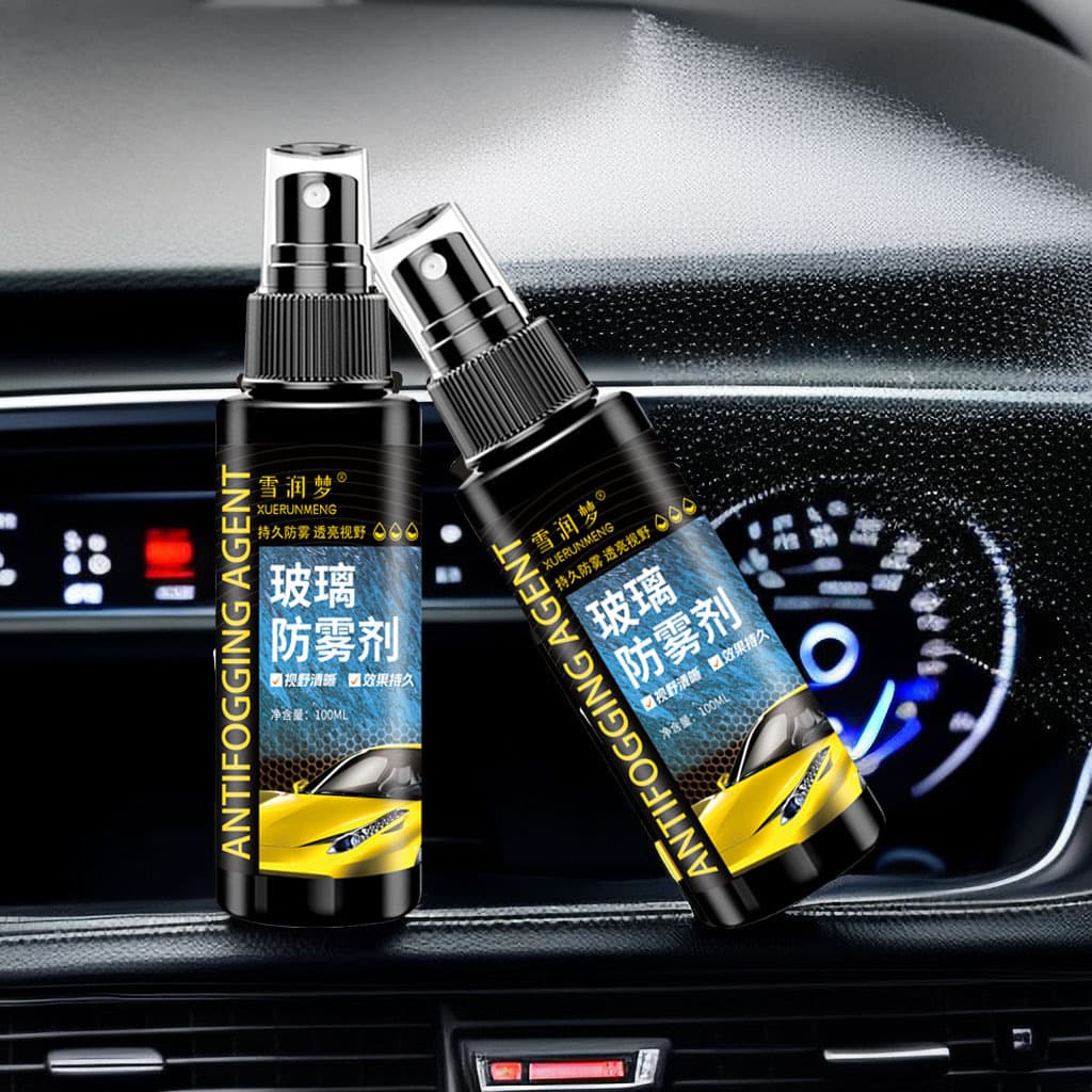 Car glass anti-fog agent glass coating long-lasting anti-fog agent lens defogging agent front windshield defogging spot