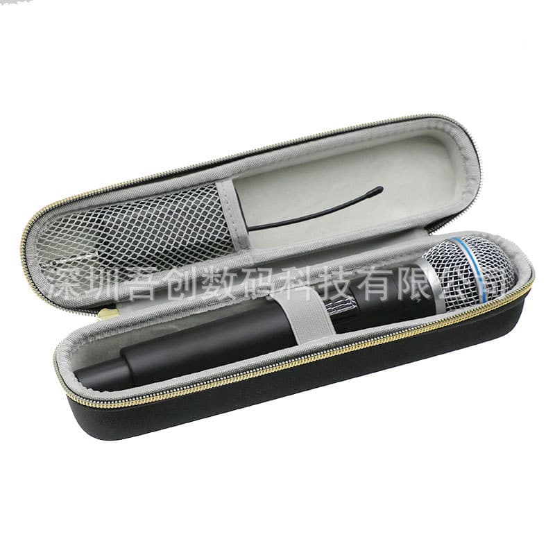 Suitable for Shure/Shure BETA58A handheld single wireless microphone storage bag portable protective box hard shell