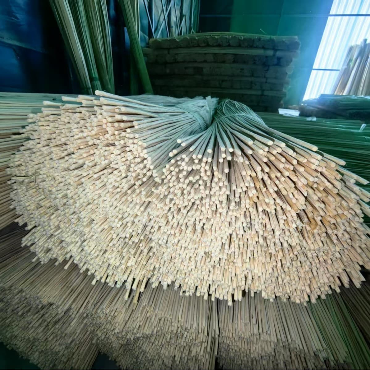 2.5mm round bamboo strips, bamboo strips for birdcages, bamboo skewers