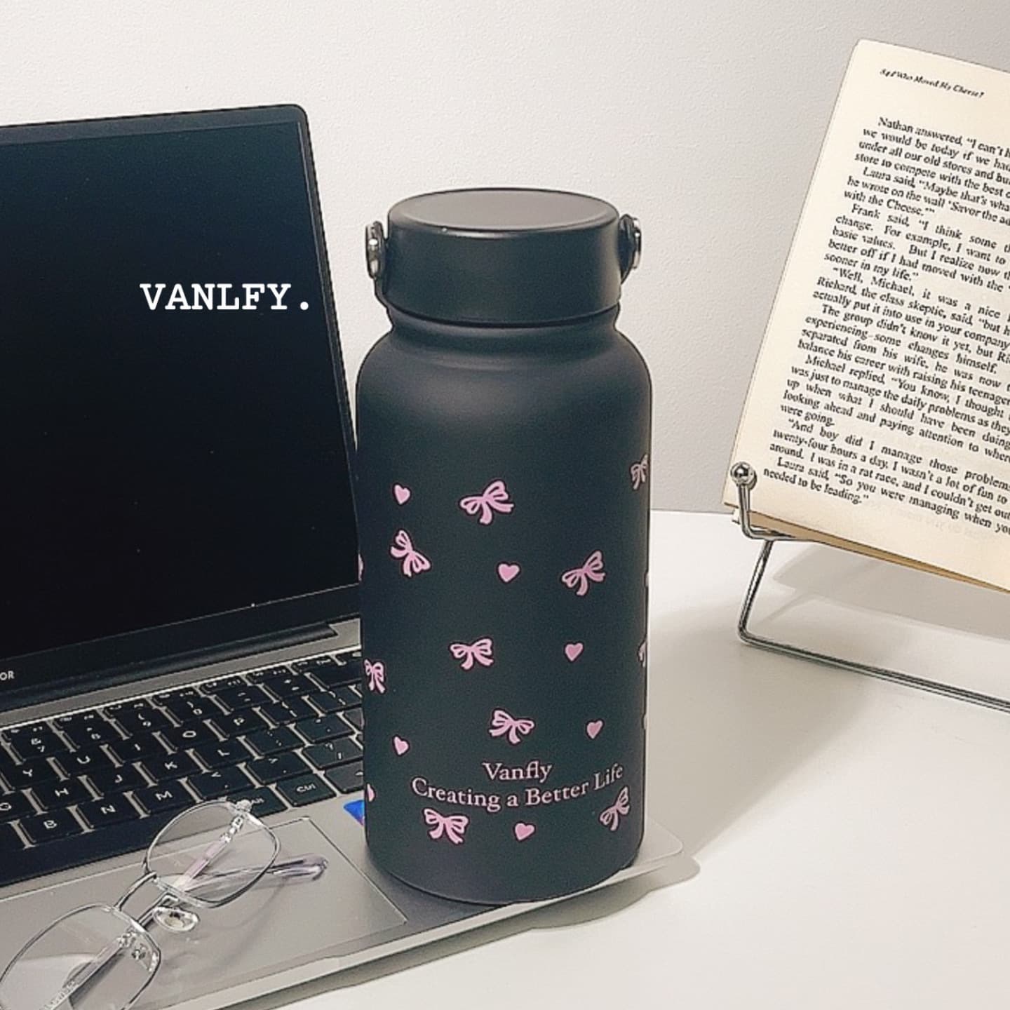 Large Capacity Portable Water Bottle for Students, Exquisite Stainless Steel Thermos, 2025 New Insulated Cup