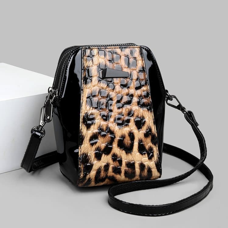 Crossbody Bag Women Luxury Leopard Print Shoulder Bag Phone Bag Mini Bag Simple Bags