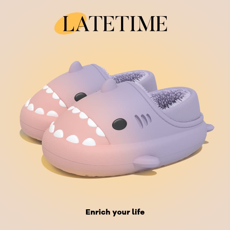 【Drop Shipping】Adult Gradient Heel Cotton Shoes