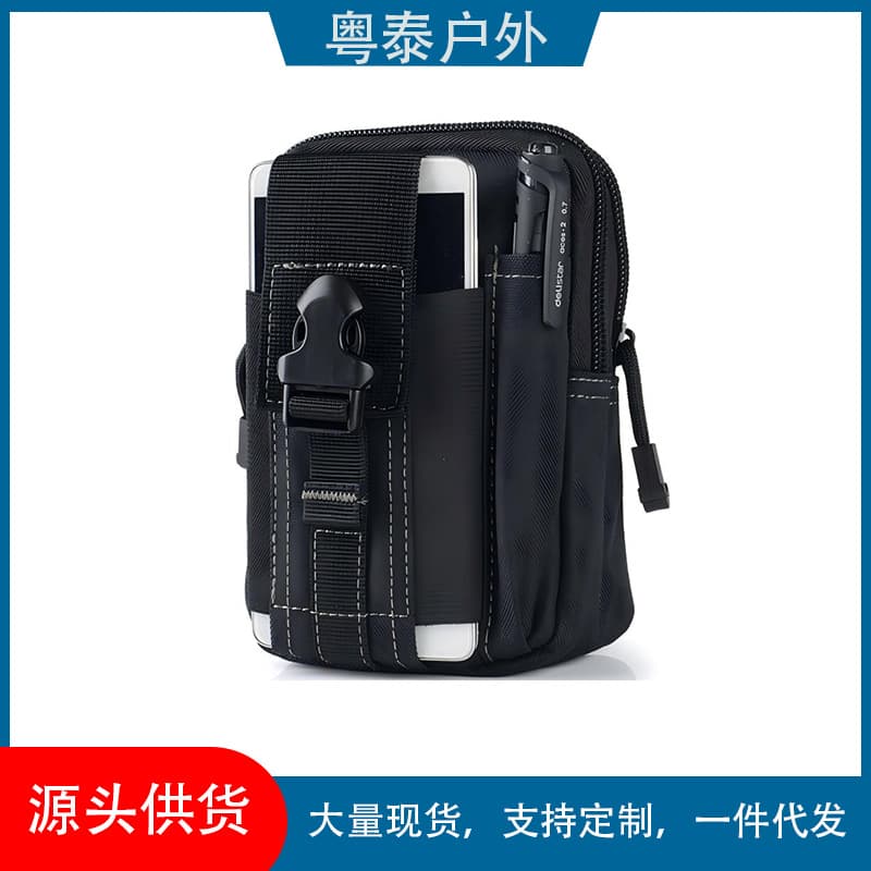 Cross-border Outdoor Tactical Waist Bag 6-inch Phone Pouch Cycling Sports Multi-functional MOLLE Expansion Accessory Bag