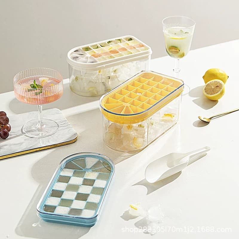 Ice cube mold silicone ice tray frozen popsicle ice cube mold ice box ice cube DIY homemade ice cube mold