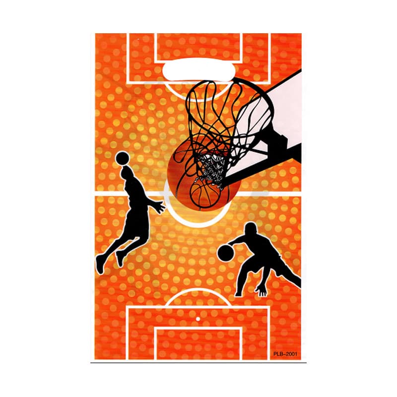 Ball theme gift bag, football, rugby, basketball and baseball gift bag, birthday party gift bag 10pcs