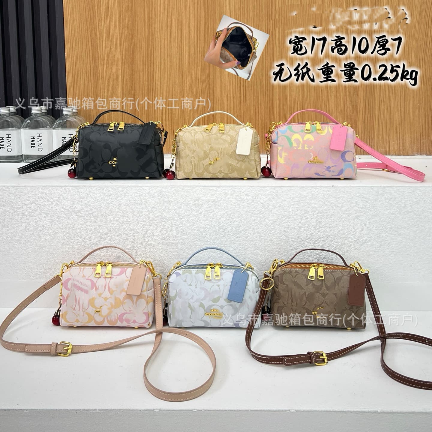 2026 Cross-border New Style Underarm Bag Women Classic Versatile Crossbody Chain Letter Print Shoulder Bag Boston