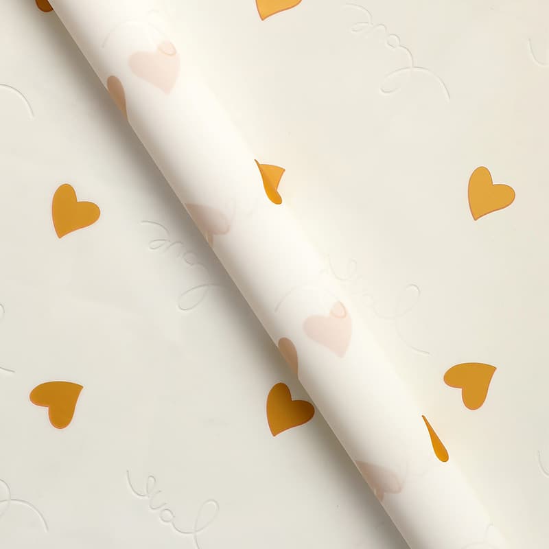 Wholesale Flower Wrapping Paper for Floral Gift Bouquets DIY Materials New Korean Plain Paper Crimped Edge Paper for Bouquets