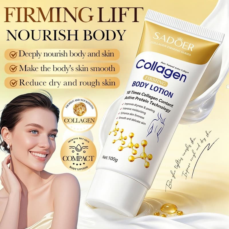 SADOER Collagen Firming Moisturizing Body Lotion 100g Skin Nourishing Winter Body Cream Cross-border Product
