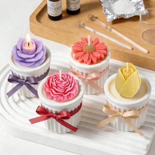 Cross-border simulation fruit lemon orange silicone mold DIY scented candle plaster cake baking decoration mold