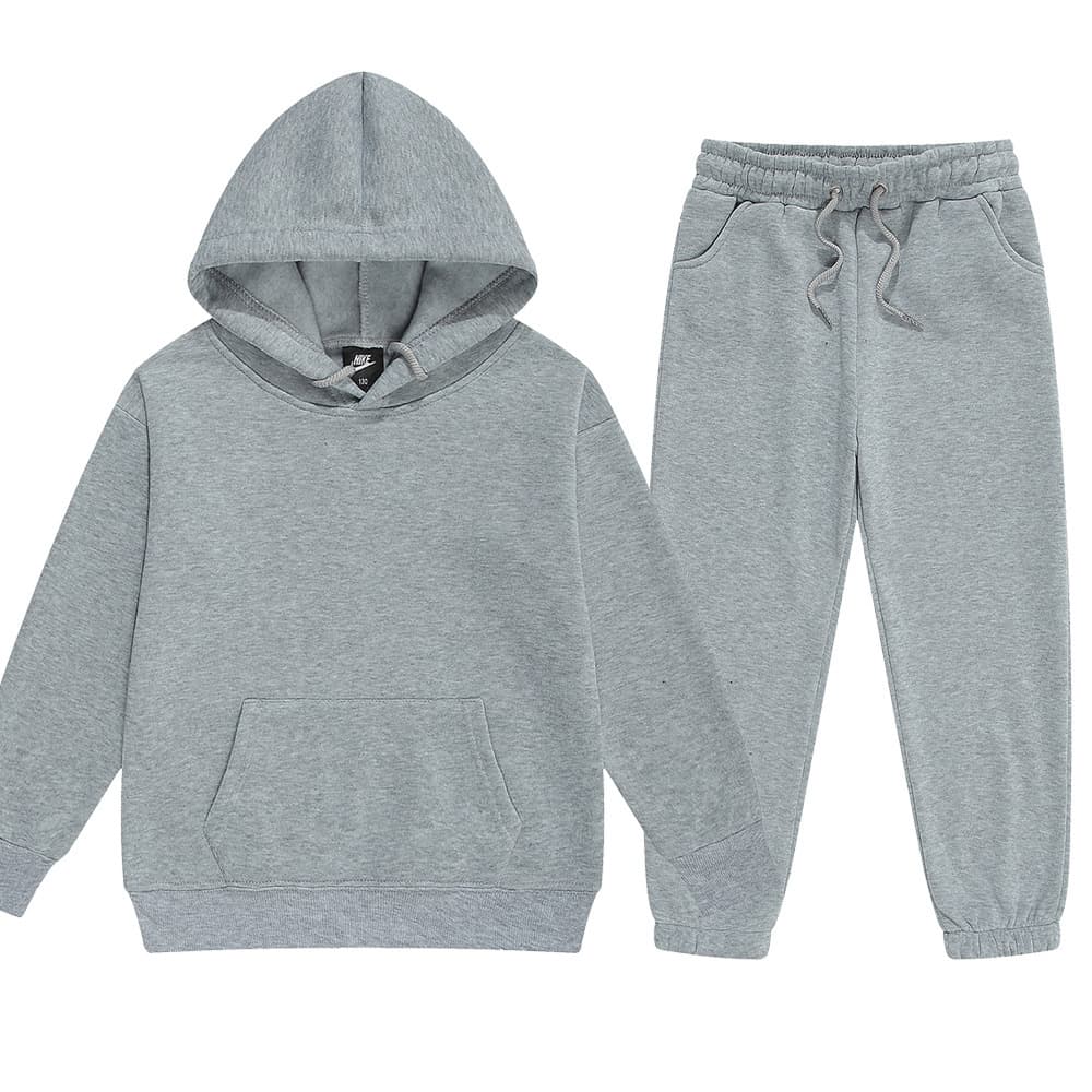 Kids Winter European and American Trendy Boys Hoodie Set, Youth Boys and Girls Hooded Sportswear, Toddler and Kids