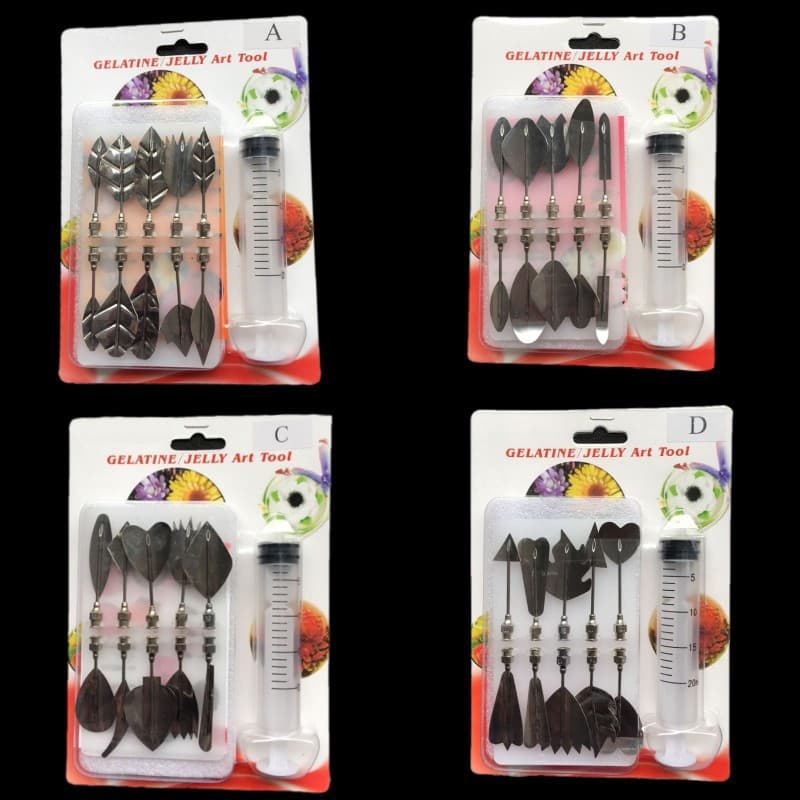 Baking mold JELLY ART TOOLS 3D jelly flower mold pudding decoration cake decoration tip tool
